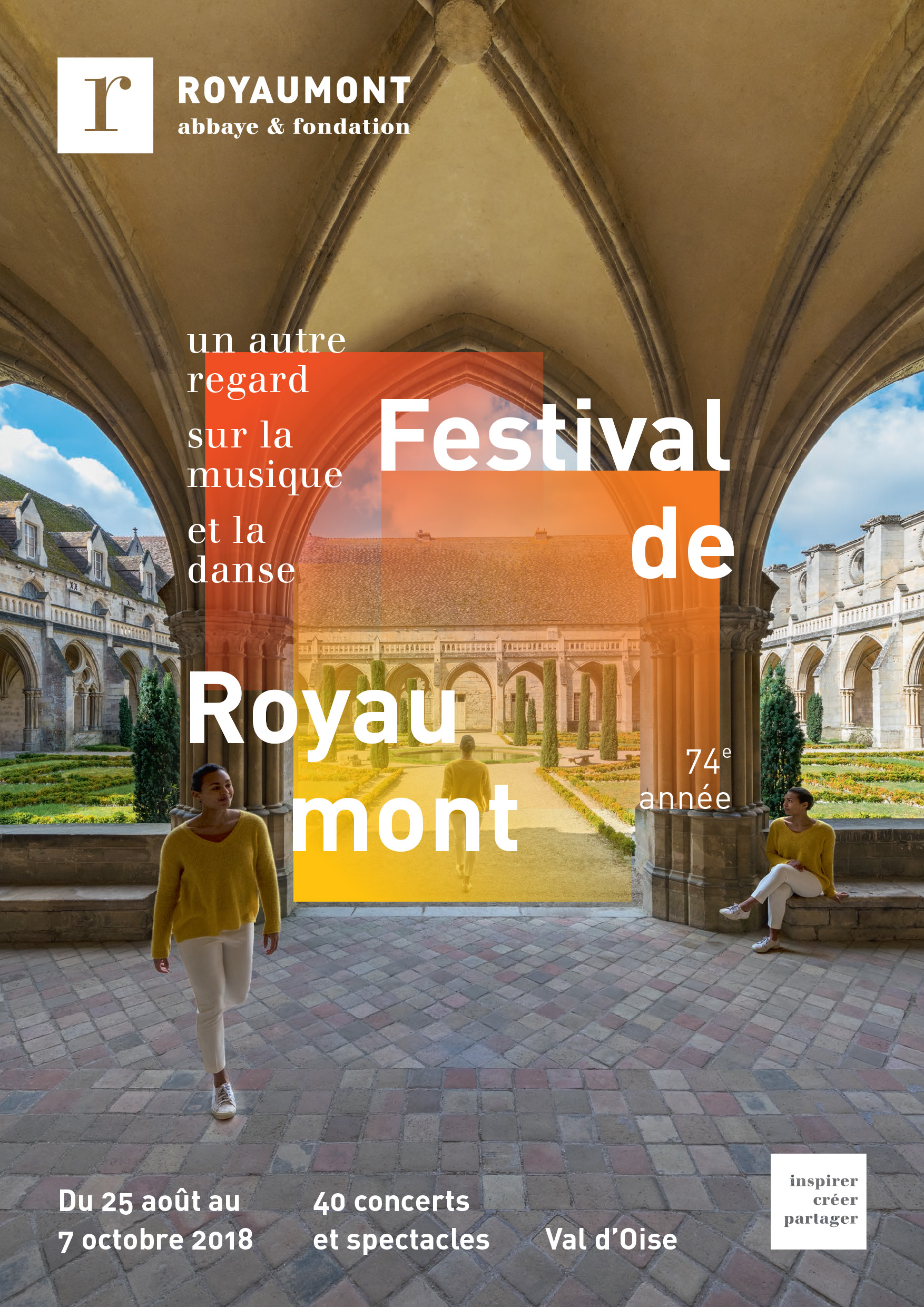 Affiche du Festival de Royaumont 2018